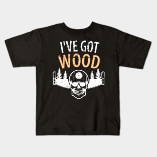 Wood Carpenter Joiner Woodcutter Craftsman Kids T-Shirt